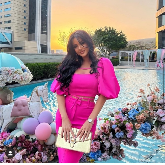 Zara Skirts Zara Co Ord Skirt Set In Fuchsia Poshmark